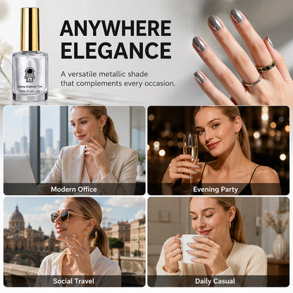 💅 50% OFF! ✨ No-Bake Galaxy Chrome Nail Polish – High-Shine Liquid Mirror Finish, Instant Air-Dry & Streak-Free Wide-Fan Brush – Salon Look Without the Lamp 💫