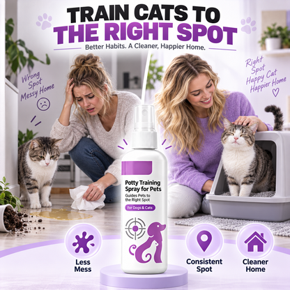 Pet Potty Training Spray for Dogs and Cats