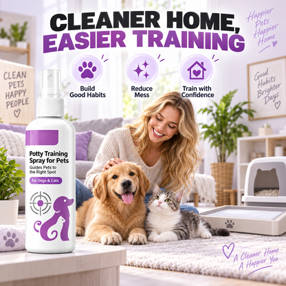 Pet Potty Training Spray for Dogs and Cats