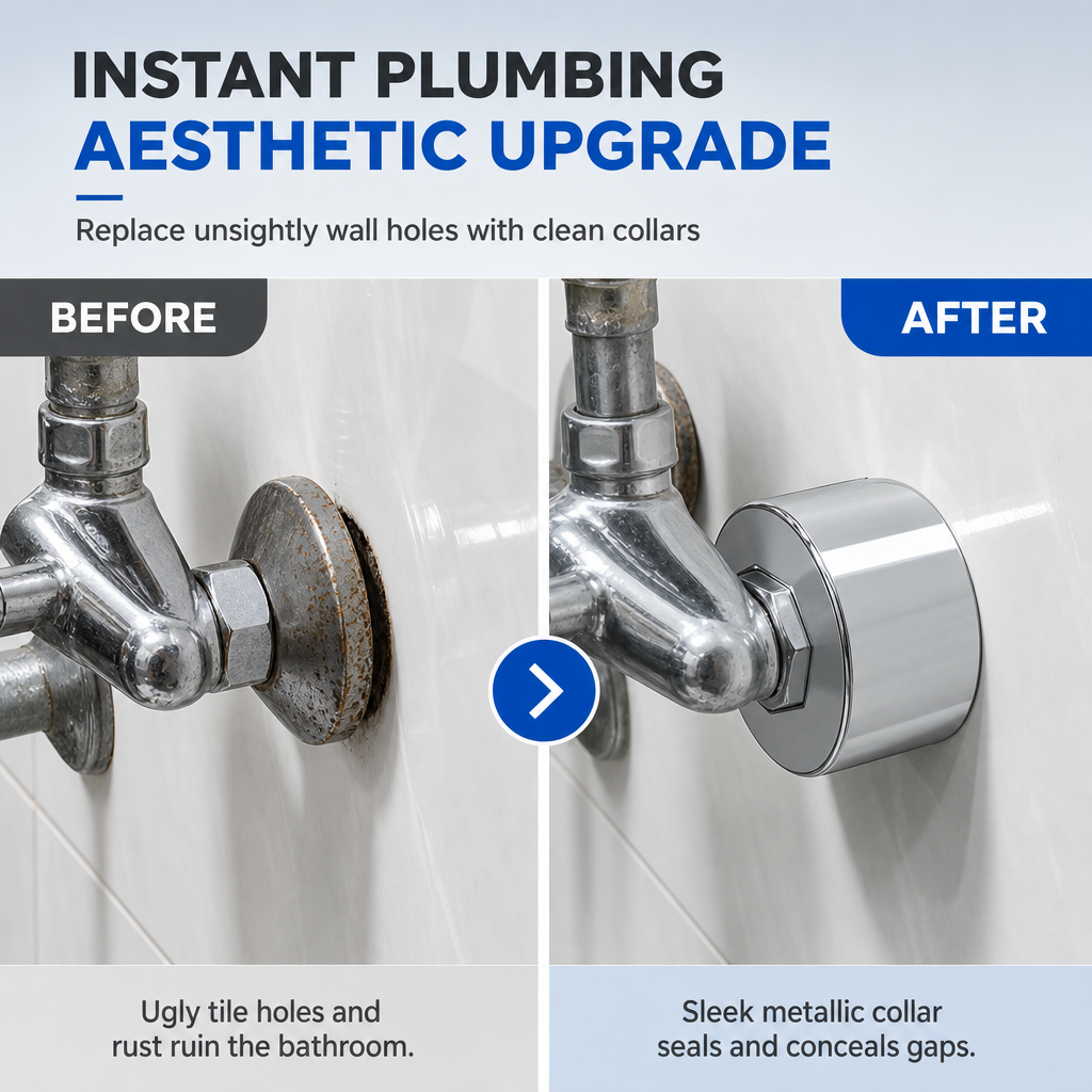 Split Wall Pipe Decorative Cover