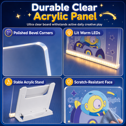 Kids Light Up Tracing Board for Drawing & Learning