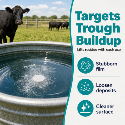Fast-Dissolving Livestock Water Tank Cleaning Tablets