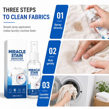 Gentle Clothing and Fabric Stain Remover Spary