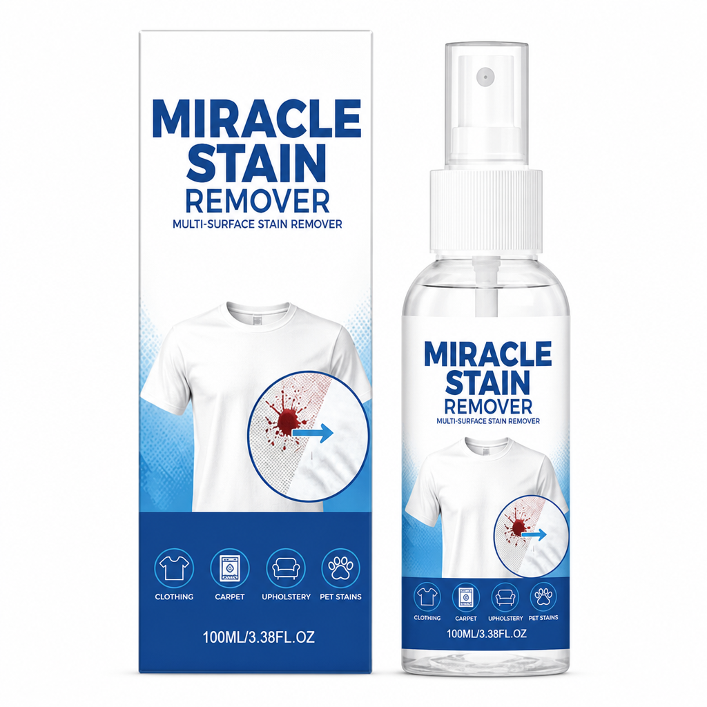 Gentle Clothing and Fabric Stain Remover Spary