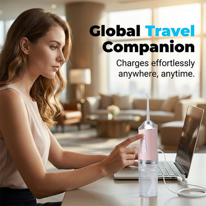 Floss Anywhere Instantly! No-Cord 230ml Water Flosser