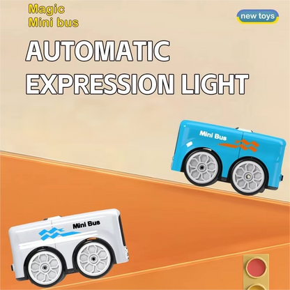 Intelligent Remote Control Mini Bus with LED Expressions