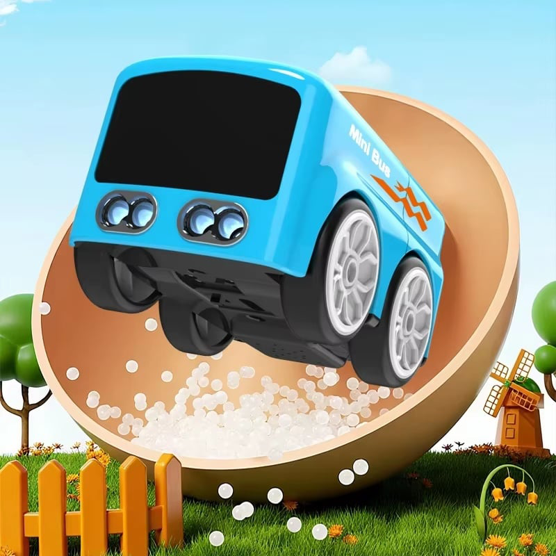 Intelligent Remote Control Mini Bus with LED Expressions
