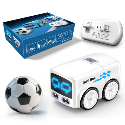Intelligent Remote Control Mini Bus with LED Expressions