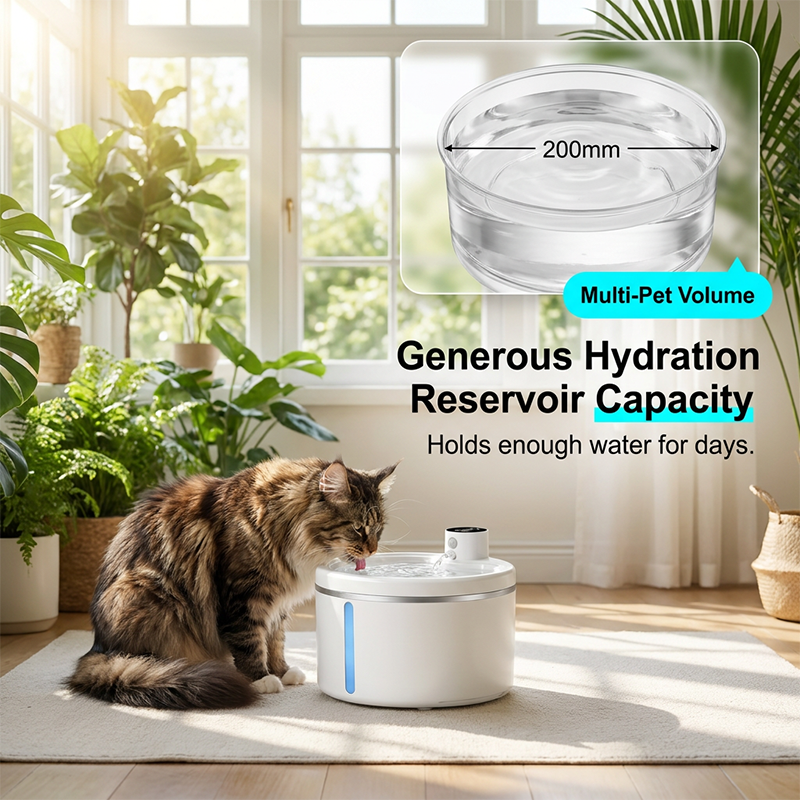 🐱 50% OFF! ✨ Cordless Cat Water Fountain – 2.5L Sensor-Activated Flow, Battery-Powered Cordless Placement & Removable Cleaning Access – Fresh Flowing Water for Small-to-Medium Pets 💧