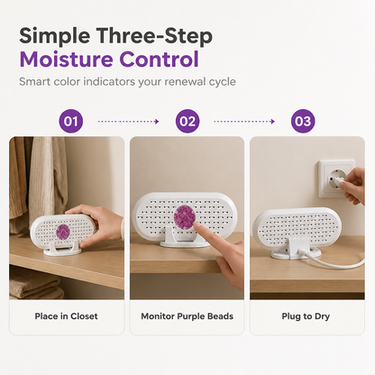Mini Reusable Household Dehumidifier