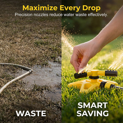 360-Degree Automatic Rotating Lawn Sprinkler