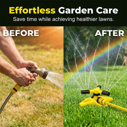 360-Degree Automatic Rotating Lawn Sprinkler