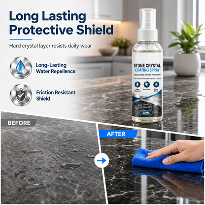 Stone Nanocrystal Plating Spray for Marble & Countertops