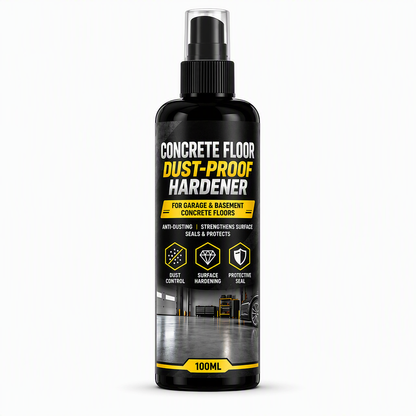 Garage Cement Floor Dusting Hardener – Seal, Harden & Stop Dust for Good 🏠✨
