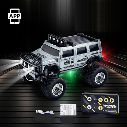 Mini RC Off-Road Truck with Lights