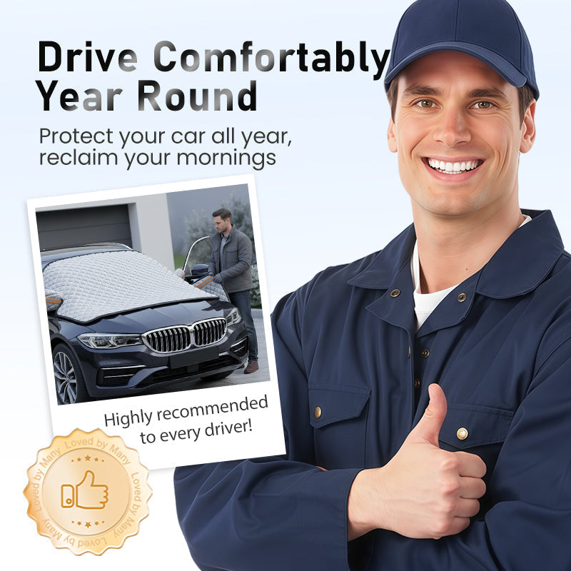 🚘 All-Season Windshield Cover | 3 Vehicle Fits