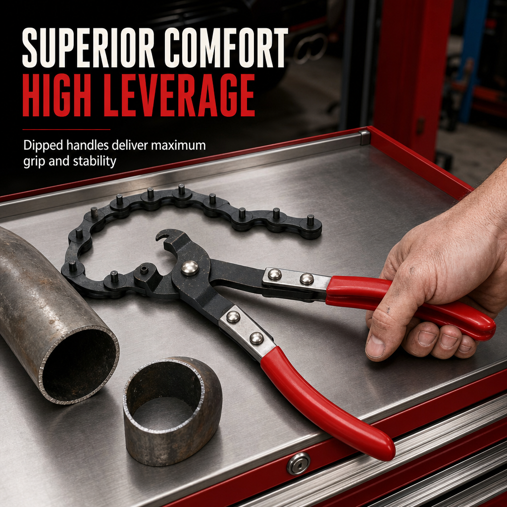 🔧 LIMITED-TIME 50% OFF! ✨ Car Exhaust Pipe Chain Cutter Pliers – Carbon Steel, High Leverage, Cut In Tight Spaces 🚗