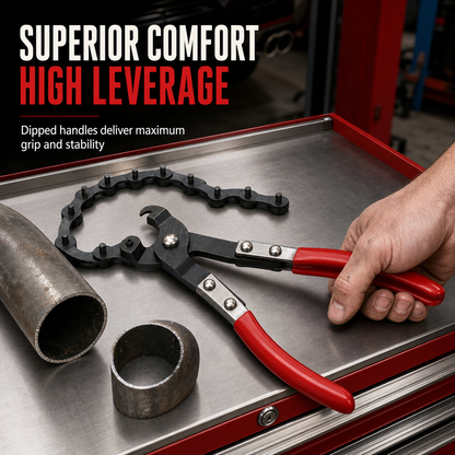 🔧 LIMITED-TIME 50% OFF! ✨ Car Exhaust Pipe Chain Cutter Pliers – Carbon Steel, High Leverage, Cut In Tight Spaces 🚗