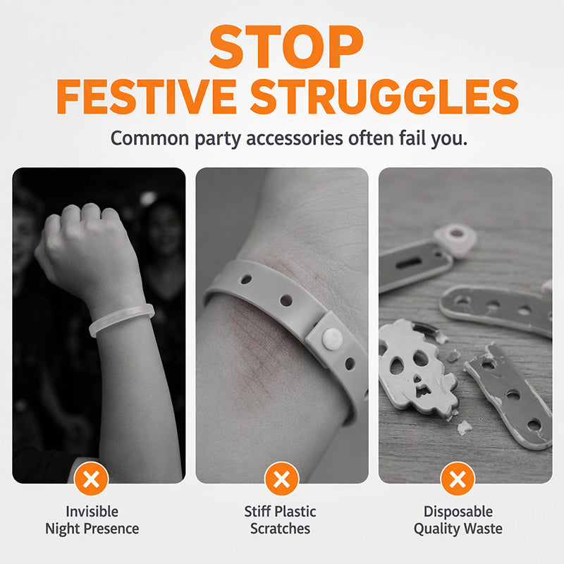 Kids LED Halloween Glow Bracelet