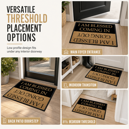 Thickened Crystal Velvet Doormat