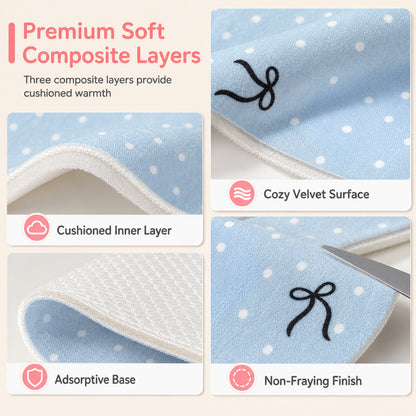 Trace-Free Adhesive Comfortable Warm Toilet Seat Pad