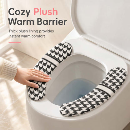 Trace-Free Adhesive Comfortable Warm Toilet Seat Pad