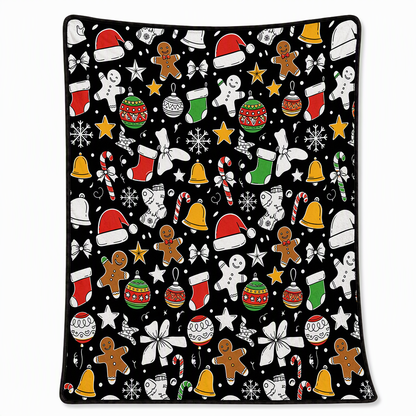 DIY Christmas Coloring Blanket