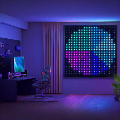 ⏳Time-Limited Special⏰From ordinary lights to a spectacular light show! Draw patterns, add text or photos, and let the colors dance to the music – waterproof & USB-powered!