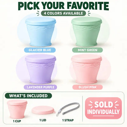 ⏳Limited-time 50% off⏰Collapsible Travel Cup — Compact, Ultralight & Easy to Carry🥤🎒