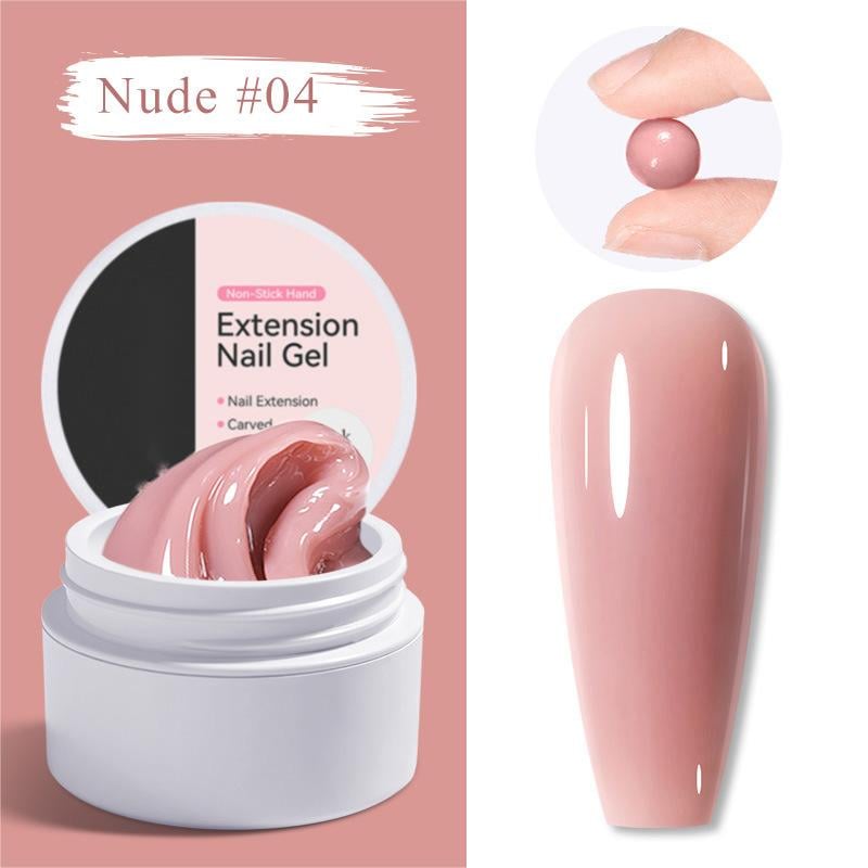 💅 Solid Nail Extension Builder Gel — Non-Flowing, Easy to Use 🥳
