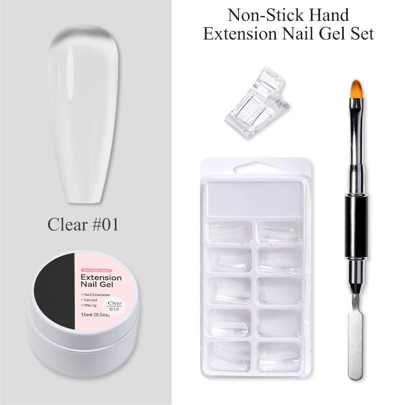 💅 Solid Nail Extension Builder Gel — Non-Flowing, Easy to Use 🥳