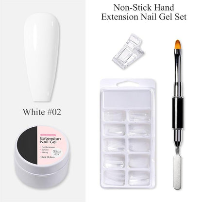 💅 Solid Nail Extension Builder Gel — Non-Flowing, Easy to Use 🥳
