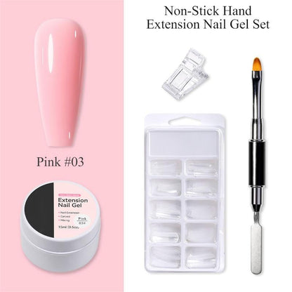 💅 Solid Nail Extension Builder Gel — Non-Flowing, Easy to Use 🥳