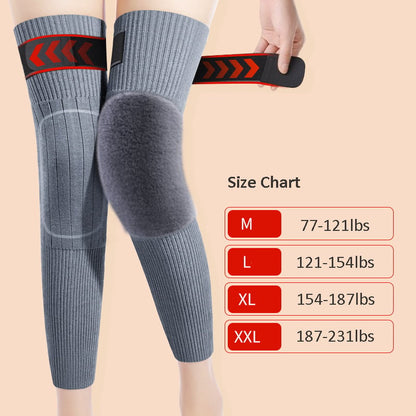 ❄️ LIMITED-TIME 50% OFF! ✨ Thermal Knee Sleeves – Stretchy, Soft, Warm for Outdoor Sports 🦵