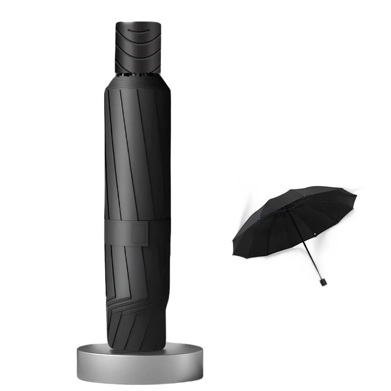 ☂️50% OFF NOW! Extra-Large Folding Umbrella – 130cm 12-Rib Windproof Reverse Fold Umbrella, UPF50+ Sun Protection Oversized Umbrella for Family Commute & Outdoor