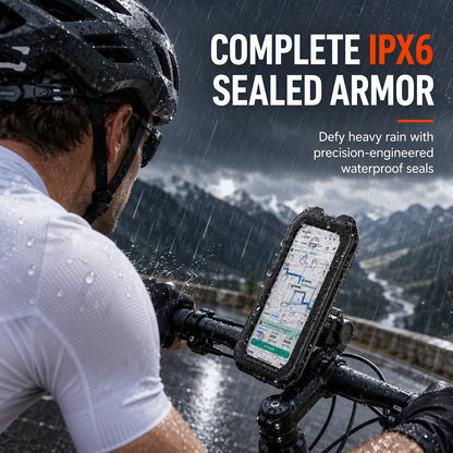 🚲 Waterproof Bike & Motorcycle Phone Holder – IPX6