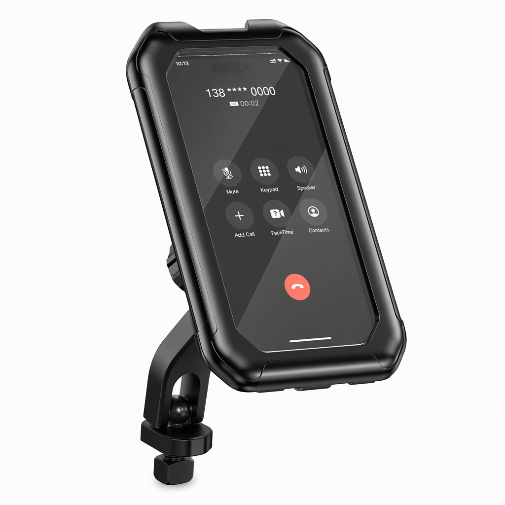 🚲 Waterproof Bike & Motorcycle Phone Holder – IPX6