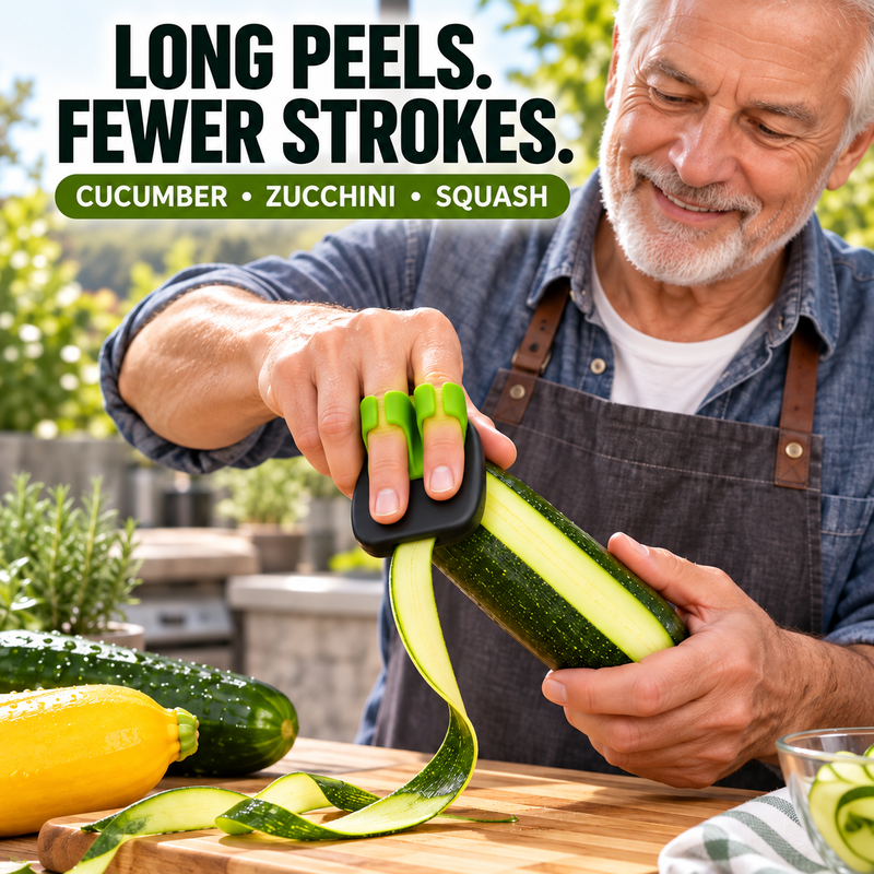 🥕 Two-Finger Vegetable Peeler | Buy & Get Free