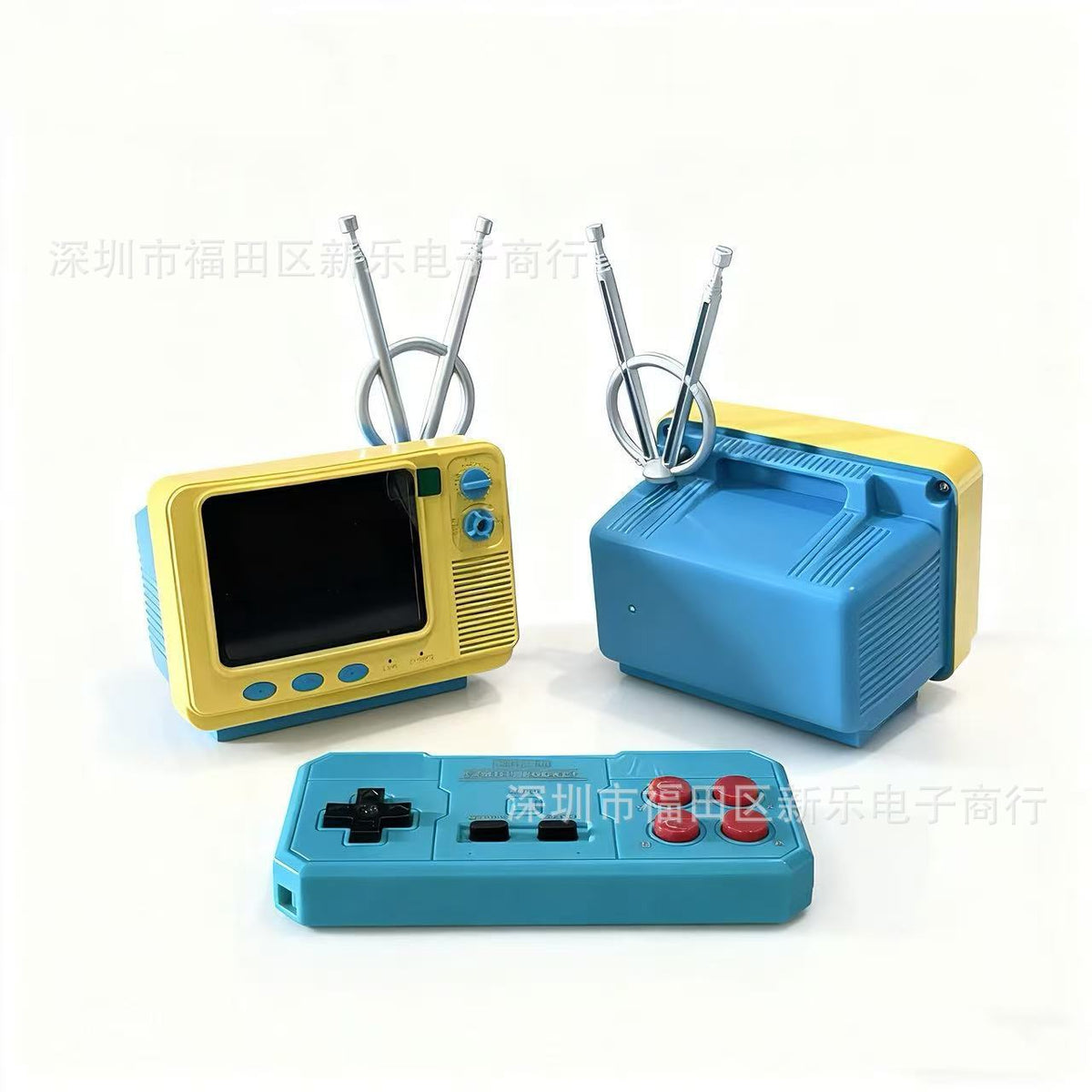 Classic Retro Mini Bookshelf TV Handheld Game Console GV300S New TF Card Version Nostalgic Wireless Game Player