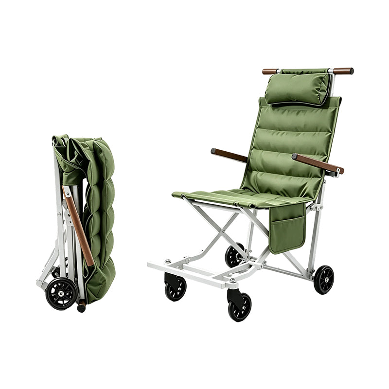 Outdoor Folding Chair Cart for Elderly