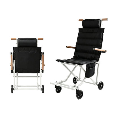 Outdoor Folding Chair Cart for Elderly