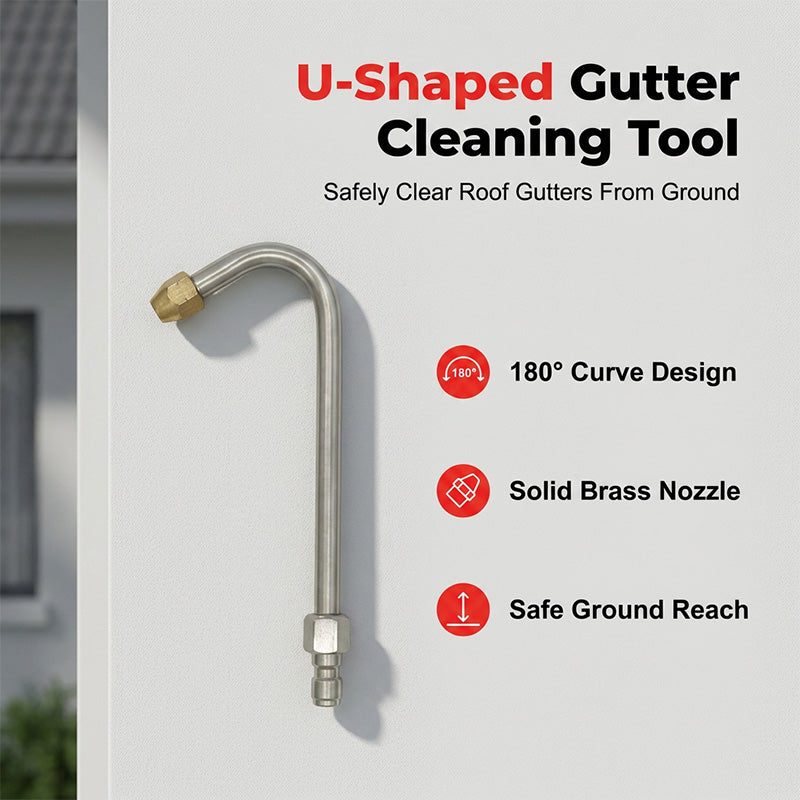 Stainless Steel High-Pressure Cleaner Lance