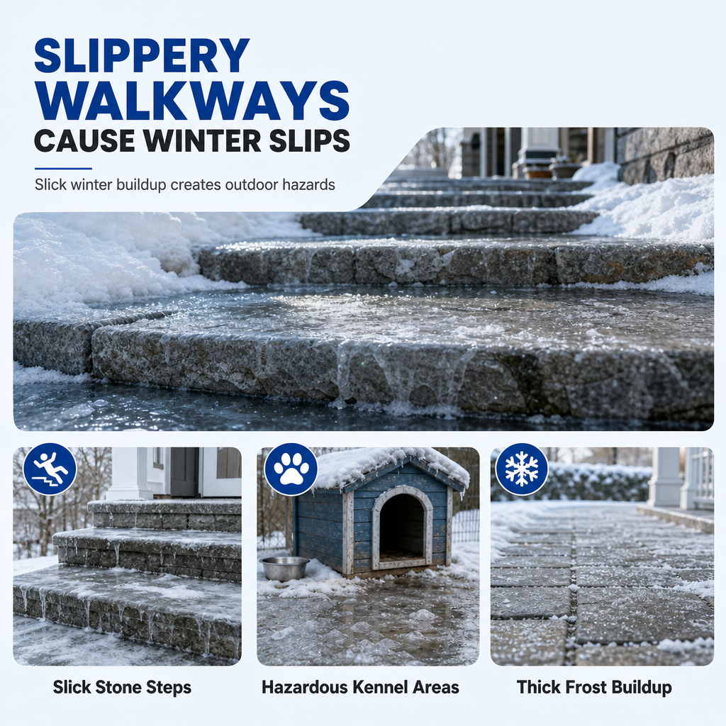 Outdoor De-Icing & Snow Melting Spray