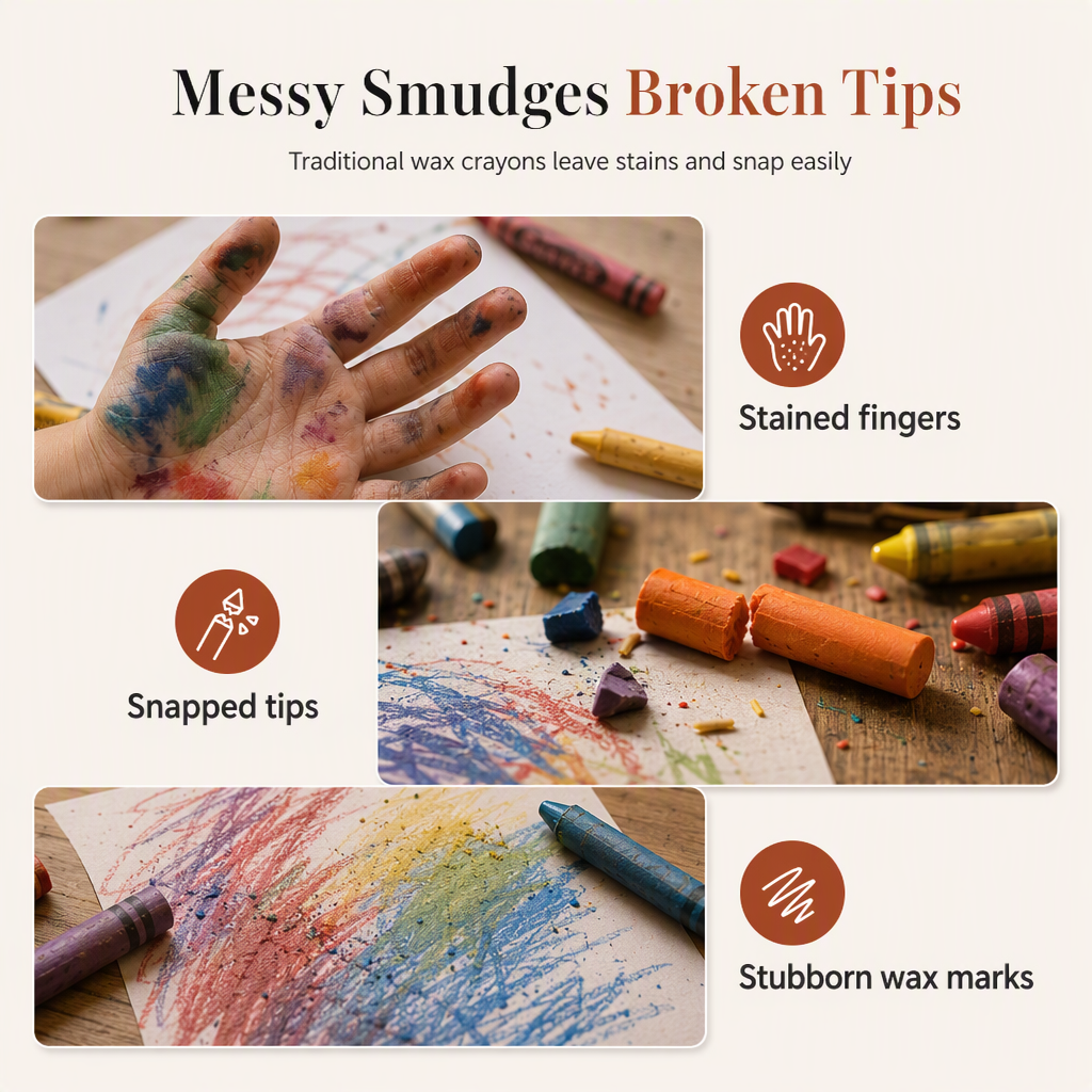 ⏳Limited-time 50% off⏰Washable Crayons and Oil Pastels for Kids😇🎨