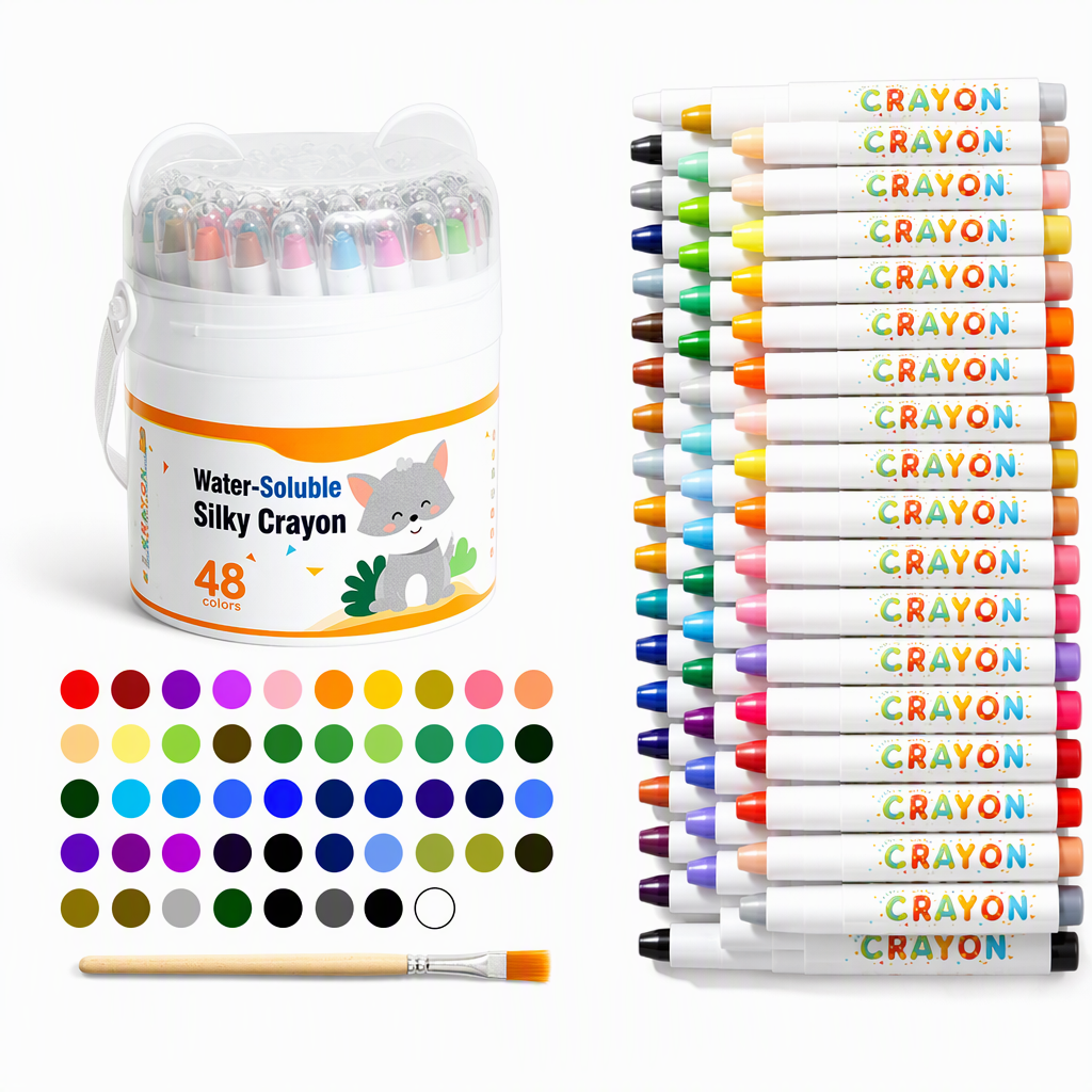 ⏳Limited-time 50% off⏰Washable Crayons and Oil Pastels for Kids😇🎨