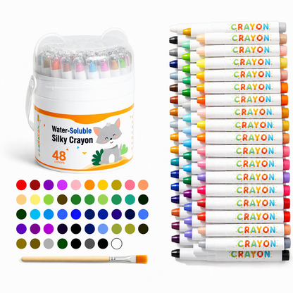 ⏳Limited-time 50% off⏰Washable Crayons and Oil Pastels for Kids😇🎨