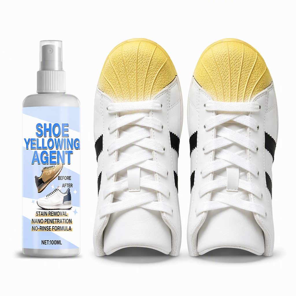 Shoe Sole Whitening Spray for De-yellowing and Oxidation Removal