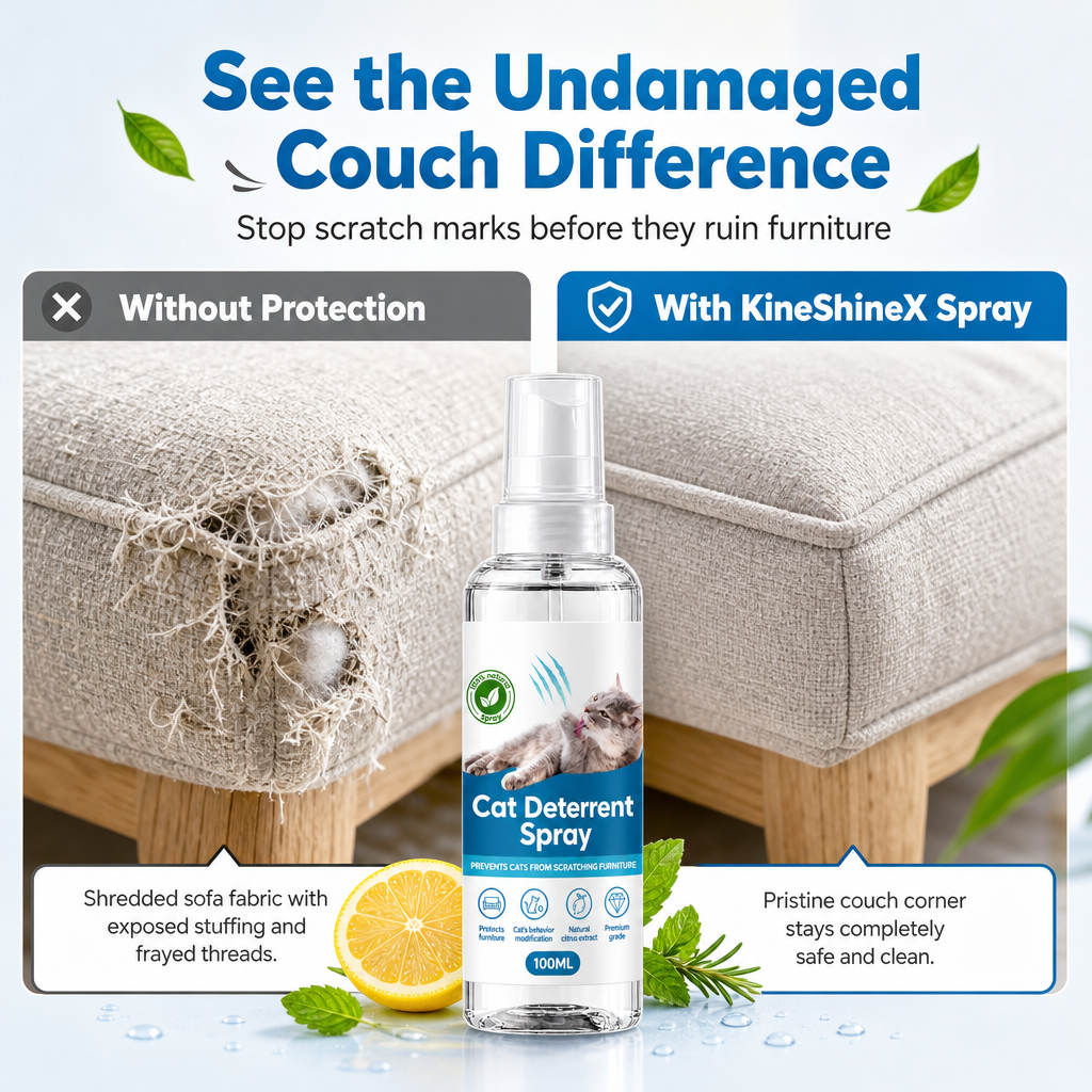 Cat Scratch Deterrent Spray 🐾Bigger bottle, better value!✨