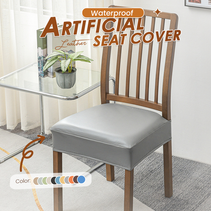 ⏳Time-Limited Special⏰Waterproof Stretch PU Leather Dining Chair Seat Cover 💧