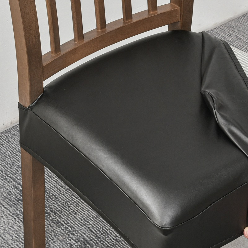 ⏳Time-Limited Special⏰Waterproof Stretch PU Leather Dining Chair Seat Cover 💧